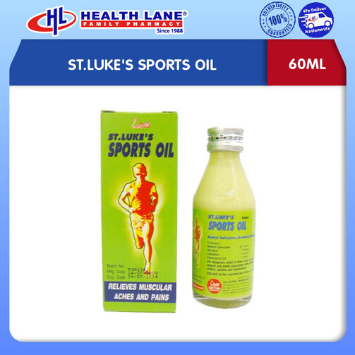 ST.LUKE'S SPORTS OIL 60ML